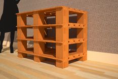 6 Block Style Display Shelf 4 small