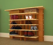 Entryway Shoe Shelf With 7 Shelves 2 small