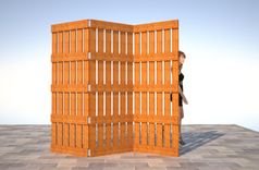 Reclaimed Wood Shoji Screens 1 small