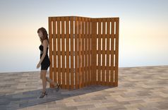 Reclaimed Wood Shoji Screens 2 small