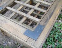 Coffee Or Accent Rustic Table Made From Old Weathered Cedar Gate 2 small