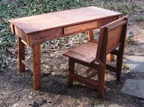 R2 Custom Farm Door Chair Or Bench In Variable Widths And Finishs 6 small