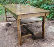 Desk Or Table Rustic Farm Door With Optional Drawer And Printer Shelf 3 small
