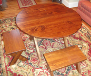 R2 Custom Round Table Made From Monterey Select Pine 2 small