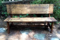 R2 Custom Farm Door Chair Or Bench In Variable Widths And Finishs 5 small