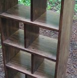 Mr2 Custom Hardwood Open Back Bookcase 2 small