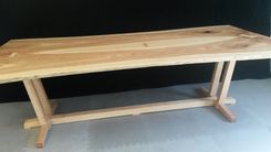 Large Ash  Table For 10-12 1 small
