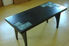 Simple Shaker Inspired Coffee Table Using Motawi Tiles 4 small