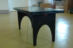Simple Shaker Inspired Coffee Table Using Motawi Tiles 5 small