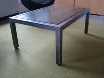 Steel And Maple Coffee Table 1 small