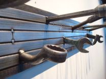 Post Industrial Coat Rack 3 small