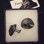 Customized Pet Nose Or Paw Print Resin Cufflinks 2 small