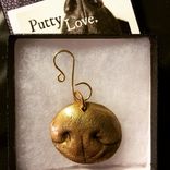 Customized Pet Nose Or Paw Print Resin Christmas Ornament 4 small