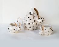 Rabbit Tea Set 4 small