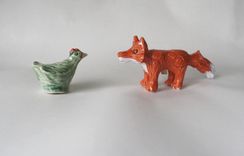 Salt And Pepper Shakers 4 small