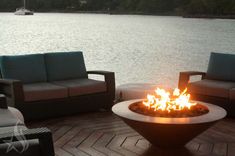 42 Inch Cono Moreno Hand Hammered Copper Fire Pit 2 small