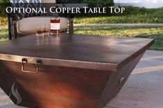 40 Inch Plaza Moreno Hand Hammered Copper Fire Pit 6 small