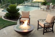 45 Inch Copa Moreno Hand Hammered Copper Fire Pit 3 small