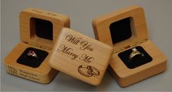 Custom Laser Engraved Keepsake Jewelry Boxes 5 small