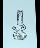 Hand Drawn Images Turned Into Laser Cut Mylar Stencils 2 small