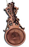 Custom 3d Wood Christmas Ornaments 1 small