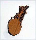 Custom 3d Wood Christmas Ornaments 2 small