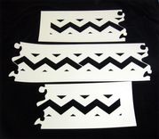 Laser Cut Tacky Back Mylar Stencil 1 small