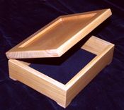 Custom Laser Engraved Wood Jewelry Box With Wood Inlay 2 small