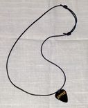 Custom Engraved Guitar Pick Necklace 1 small
