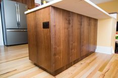 Claro Walnut Kitchen Cabinets 4 small