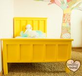 Custom Handmade Painted Toddler Bed You Choose Color 3 small
