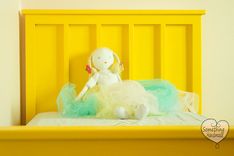 Custom Handmade Painted Toddler Bed You Choose Color 4 small