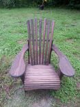 Real Wood Adirondack Chairs 1 small
