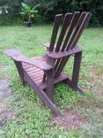 Real Wood Adirondack Chairs 3 small