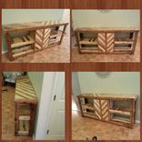 Recycled Wood Entertainment Center 1 small