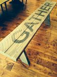 Reclaimed Wood Gather Bench 1 small