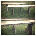 Reclaimed Wood Benches 2 small