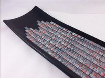Channel Tray - Bargello Series - Black 4 small