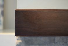 Walnut Mantel- Stained 4 small