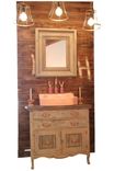 Reclaimed Vintage Vanity, Modern Rustic Using Annie Sloan Chalk Paint® 2 small