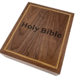 Wooden Holy Bible Box 2 small