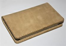 Handmade Field Notes Cover Wallet Scribo Desert Tan Tactical Combat Boot Leather U.S. Army 3 small
