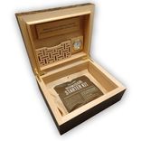24 Count Handcrafted Humidor With Free Shipping And Engraving. 3 small