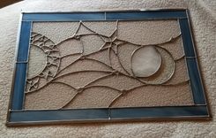 Sun, Moon And Stars Stained Glass Window 2 small