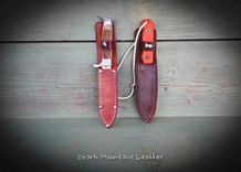 Custom Leather Knife Sheaths Made To Fit Your Knife 1 small