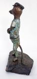 Cast Bronze Meerkats, In Character. 5 small