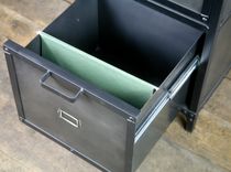 Industrial Filing Cabinet, Modern Industrial File Drawer, Vintage Industrial Office File Cabinet, 6 small