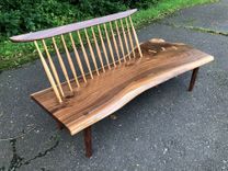 George Nakashima Style Conoid Bench 5 small