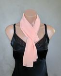 Peach Chiffon Scarf 1 small