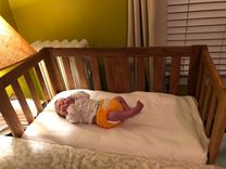 Sidecar Style Baby Bed That Attaches To Mom's Bed 3 small